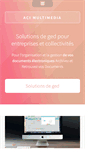 Mobile Screenshot of aci-multimedia.net