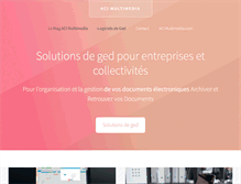 Tablet Screenshot of aci-multimedia.net